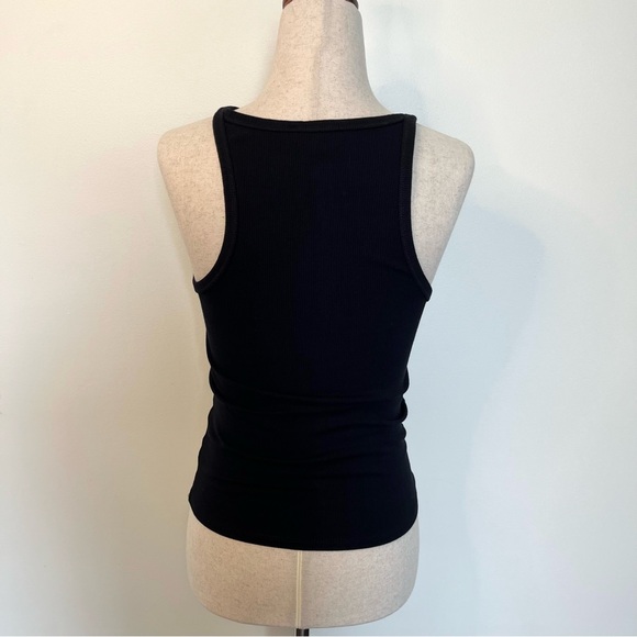 Forever 21 Black Ribbed Tank Top - Picture 4 of 6